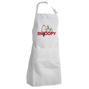 Snoopy sleep, Ποδιά Σεφ Ολόσωμη Ενήλικων (με ρυθμιστικά και 2 τσέπες)