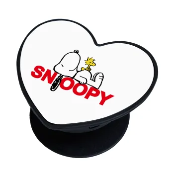 Snoopy sleep, Phone Holders Stand  καρδιά Μαύρο Βάση Στήριξης Κινητού στο Χέρι