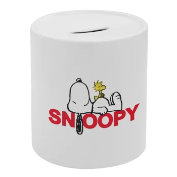 Snoopy sleep, Κουμπαράς πορσελάνης με τάπα