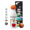 Bascetball Metal mug thermos, double wall, 550ml