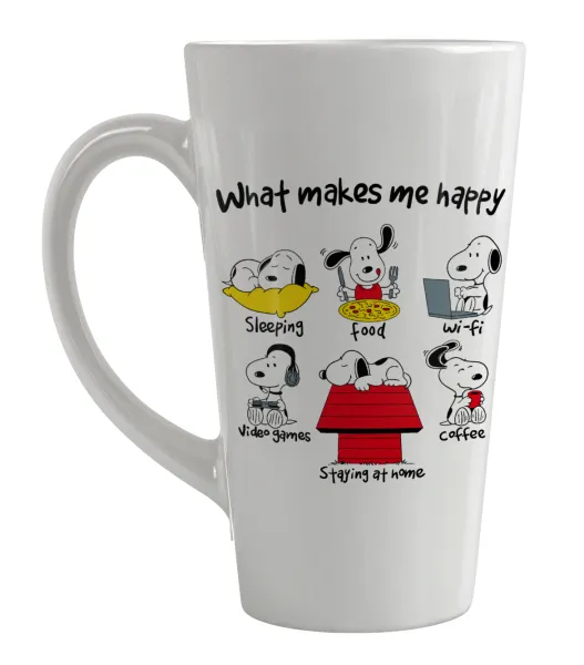 Snoopy what makes my happy — Latte Μεγάλη
