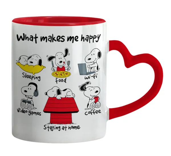 Snoopy what makes my happy — 1