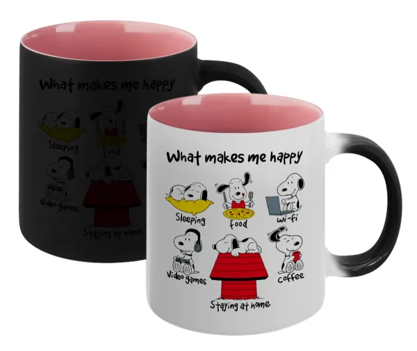 Snoopy what makes my happy — 1
