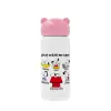 Pink stainless steel thermal flask, 320ml