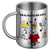 BIG Mug Stainless steel double wall (450ml)