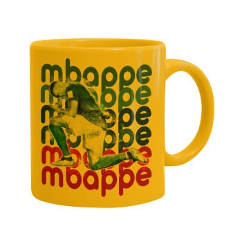 Κιλιάν Μπαπέ, Κούπα, κεραμική κίτρινη, 330ml