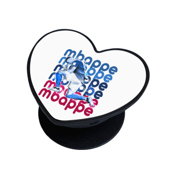 Kylian Mbappé, Phone Holders Stand  καρδιά Μαύρο Βάση Στήριξης Κινητού στο Χέρι