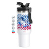 Mega Stainless steel Tumbler with lid, double wall 1,2L