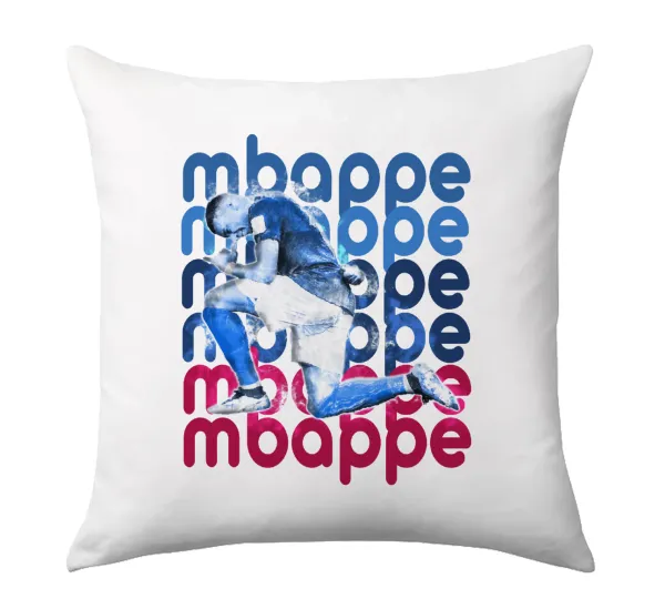 Κιλιάν Μπαπέ — Μαξιλάρι καναπέ 40x40cm περιέχεται το  γέμισμα