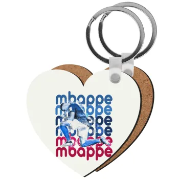 Κιλιάν Μπαπέ, Μπρελόκ Ξύλινο καρδιά MDF