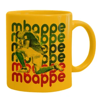 Κιλιάν Μπαπέ, Κούπα, κεραμική κίτρινη, 330ml