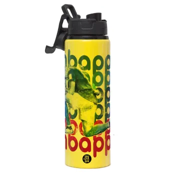 Κιλιάν Μπαπέ, Μεταλλικό παγούρι νερού με καπάκι ασφαλείας, αλουμινίου 850ml