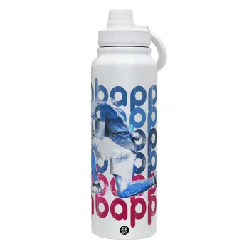 Κιλιάν Μπαπέ, Θερμός 1L Ανοξείδωτο με Βάση Κινητού & Διπλά Τοιχώματα