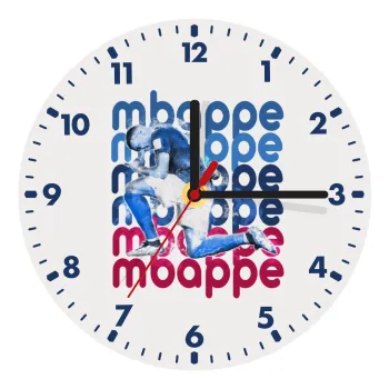 Kylian Mbappé, Wooden wall clock (20cm)