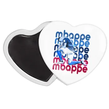 Kylian Mbappé, Μαγνητάκι καρδιά (57x52mm)