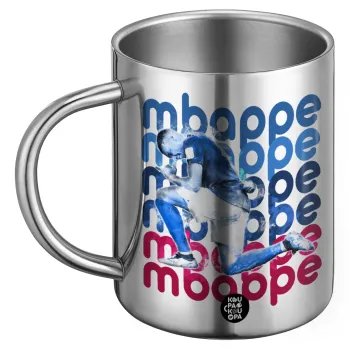 Κιλιάν Μπαπέ, Ανοξείδωτη Μεταλλική Κούπα 450ml - Διπλού Τοιχώματος