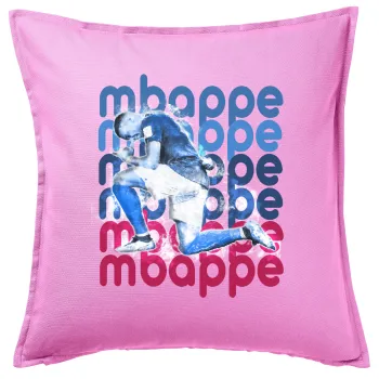 Kylian Mbappé, Sofa cushion Pink 50x50cm includes filling