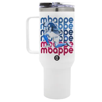 Κιλιάν Μπαπέ, Mega Tumbler με καπάκι, διπλού τοιχώματος (θερμό) 1,2L