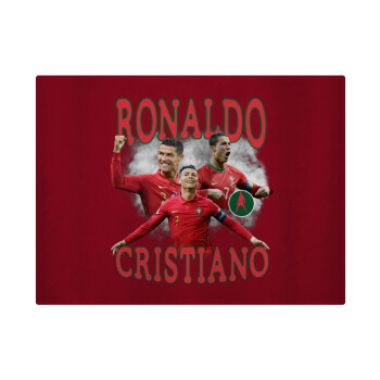 Cristiano Ronaldo, Επιφάνεια κοπής γυάλινη (38x28cm)