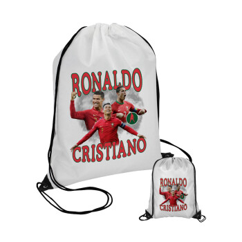 Cristiano Ronaldo, Τσάντα πουγκί με μαύρα κορδόνια (1 τεμάχιο)