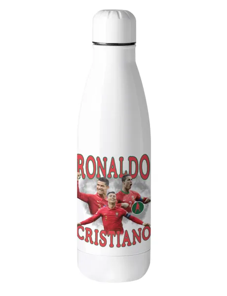 Cristiano Ronaldo — Metal mug thermos (Stainless steel), 500ml