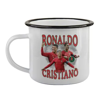 Cristiano Ronaldo, Κούπα εμαγιέ με μαύρο χείλος 360ml