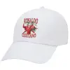 Καπέλο Ενηλίκων Baseball Λευκό 5-φύλλο (POLYESTER, ΕΝΗΛΙΚΩΝ, UNISEX, ONE SIZE)