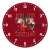 Wooden wall clock (20cm)