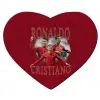 Mousepad heart 23x20cm