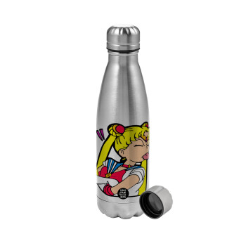 Sailor Moon, Metallic water bottle, stainless steel, 750ml