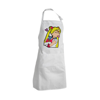 Sailor Moon, Adult Chef Apron (with sliders and 2 pockets)