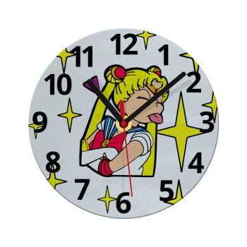 Sailor Moon, Ρολόι τοίχου γυάλινο (20cm)