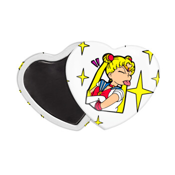 Sailor Moon, Μαγνητάκι καρδιά (57x52mm)