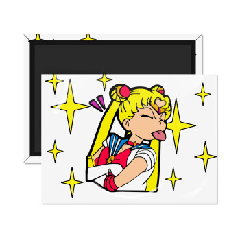 Sailor Moon, Ορθογώνιο μαγνητάκι ψυγείου διάστασης 9x6cm