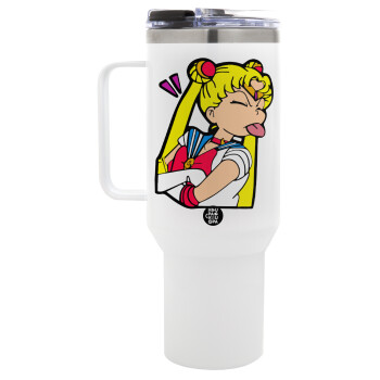 Sailor Moon, Mega Stainless steel Tumbler with lid, double wall 1,2L