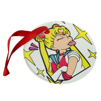 Sailor Moon, Στολίδι Χριστουγεννιάτικο στολίδι γυάλινο 9cm