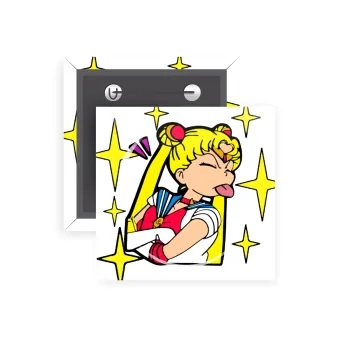 Sailor Moon, Κονκάρδα παραμάνα τετράγωνη 5x5cm