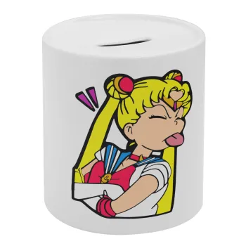 Sailor Moon, Κουμπαράς πορσελάνης με τάπα