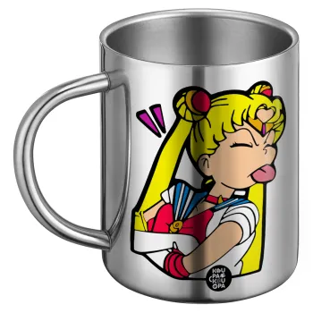 Sailor Moon, BIG Mug Stainless steel double wall (450ml)