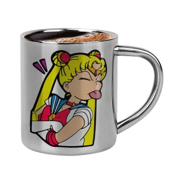 Sailor Moon, Κουπάκι μεταλλικό διπλού τοιχώματος για espresso (220ml)
