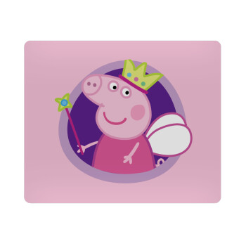 Peppa pig Queen, Mousepad rect 23x19cm