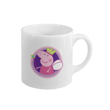 Peppa pig Queen, Κουπάκι κεραμικό, για espresso 150ml