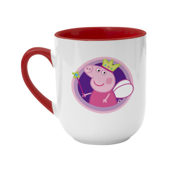 Peppa pig Queen, Κούπα κεραμική tapered 260ml