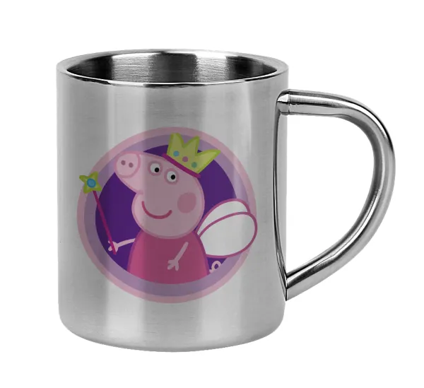 Peppa pig Queen — Mug Stainless steel double wall 300ml