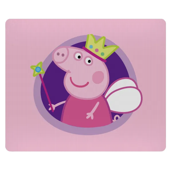 Peppa pig Queen — Mousepad ορθογώνιο 23x19cm