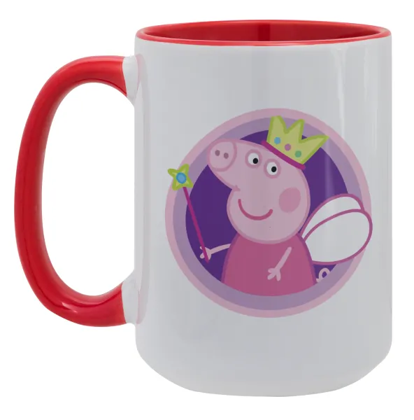 Peppa pig Queen — Mega 15oz Κόκκινη