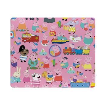 Peppa pig Characters, Mousepad rect 23x19cm