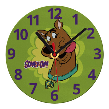 Scooby Doo, Ρολόι τοίχου γυάλινο (20cm)