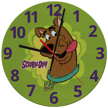 Scooby Doo, Ρολόι τοίχου γυάλινο (30cm)
