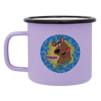 Scooby Doo, Κούπα Μεταλλική εμαγιέ ΜΑΤ Light Pastel Purple 360ml